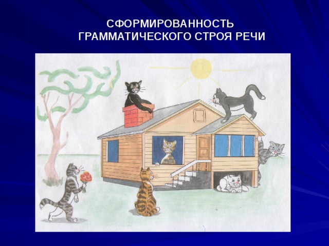 СФОРМИРОВАННОСТЬ ГРАММАТИЧЕСКОГО СТРОЯ РЕЧИ 