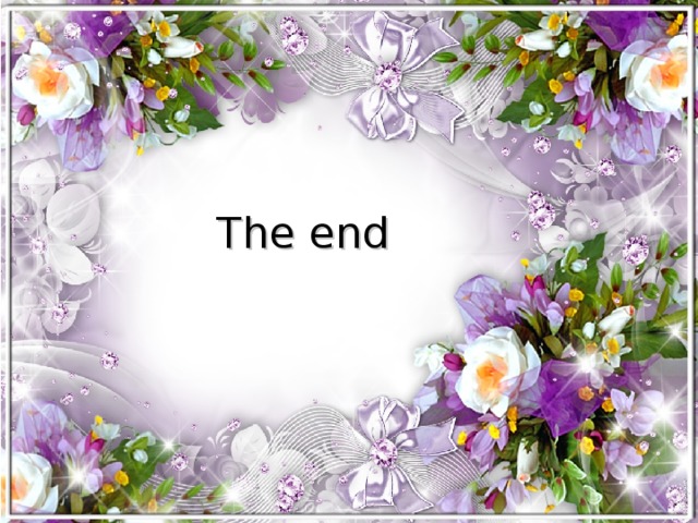 The end 