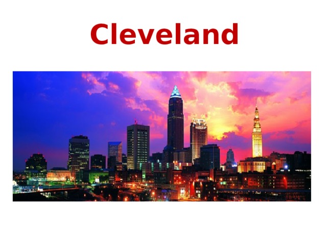 Cleveland Cleveland  