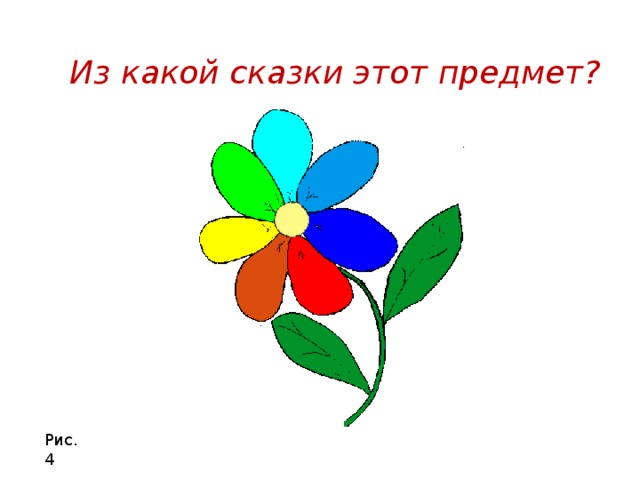 Из какой сказки этот предмет? Рис.4 