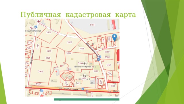  Публичная кадастровая карта 
