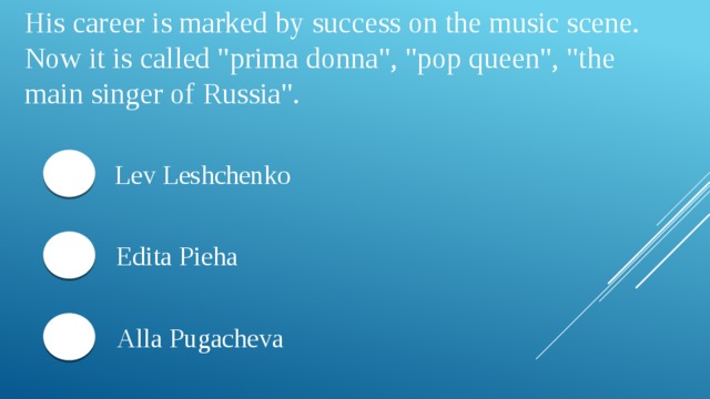 His career is marked by success on the music scene. Now it is called 