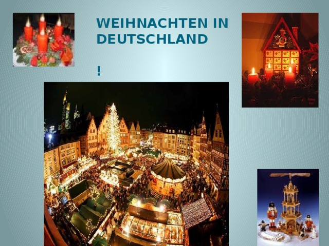 Weihnachten in Deutschland   !   