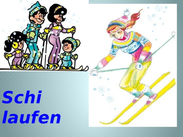  Schi laufen 