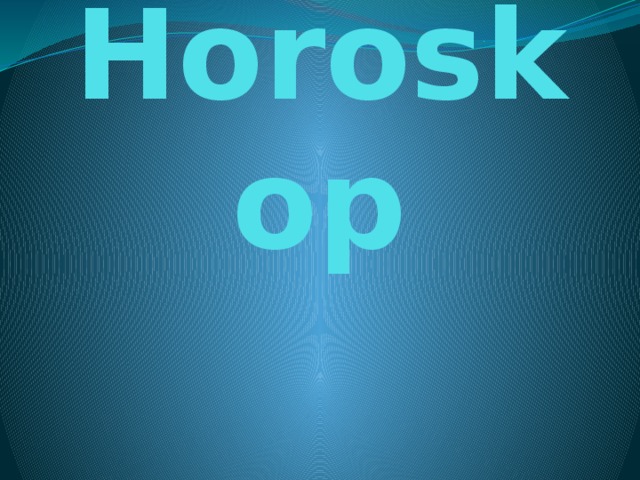 Horoskop  
