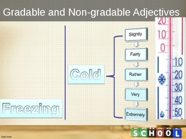 Gradable and Non-gradable Adjectives 
