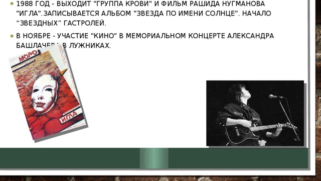 1988 год - выходит 