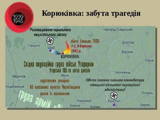 Корюківка: забута трагедія 