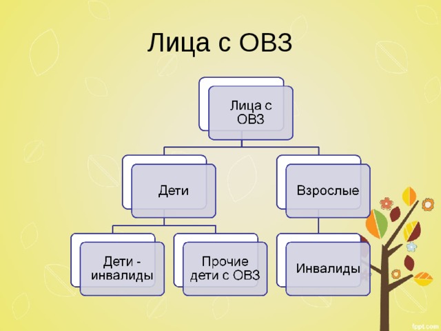 Лица с ОВЗ 