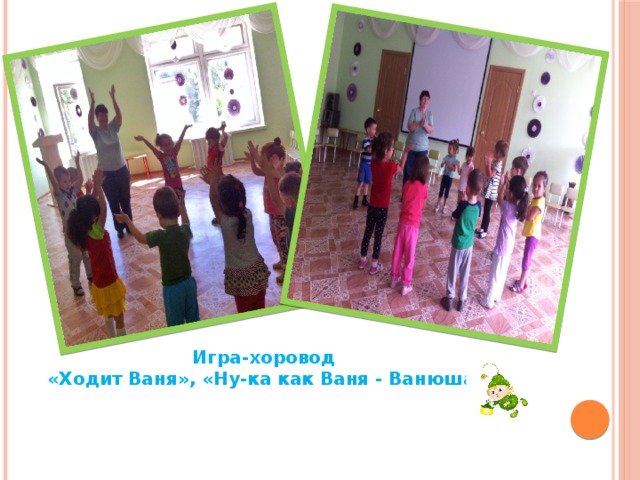 Игра-хоровод «Ходит Ваня», «Ну-ка как Ваня - Ванюша» 