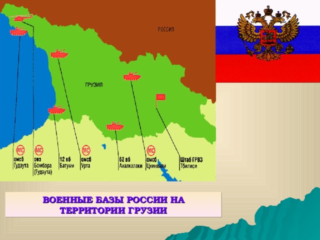 ВОЕННЫЕ БАЗЫ РОССИИ НА ТЕРРИТОРИИ ГРУЗИИ 