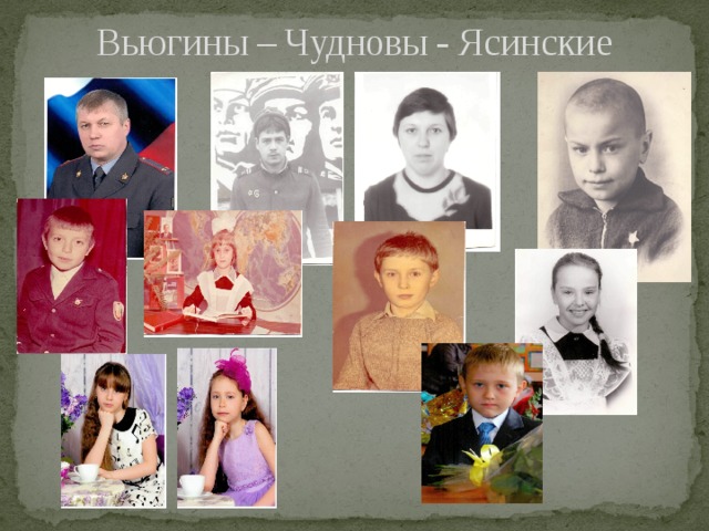 Вьюгины – Чудновы - Ясинские 