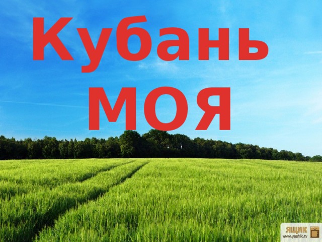 Кубань МОЯ