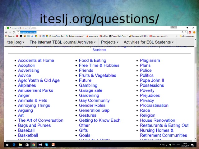 iteslj.org/questions/ 