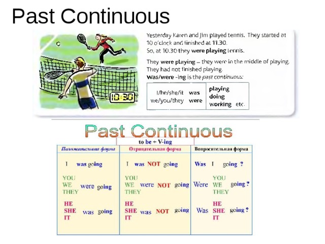 Past Continuous 