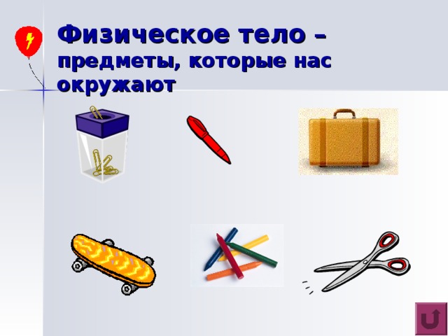 Физическое тело Материя 