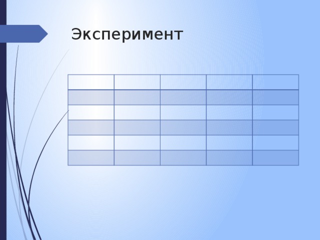Эксперимент 