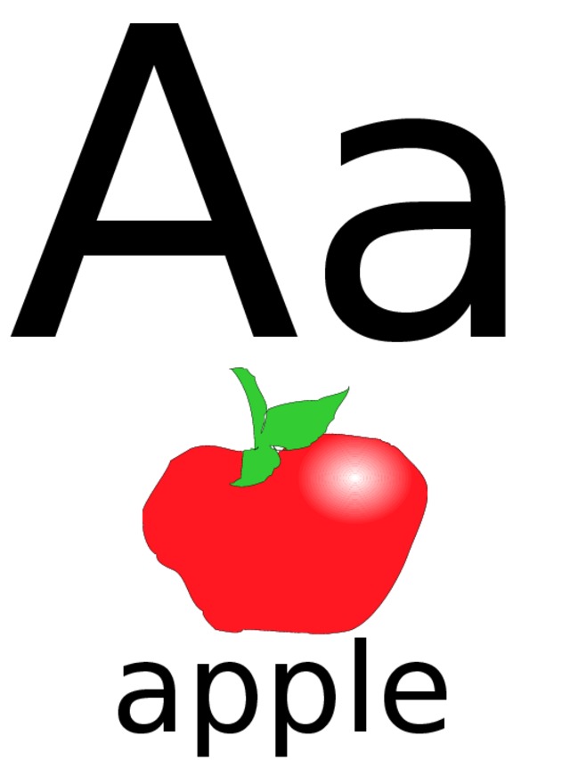 A a apple 