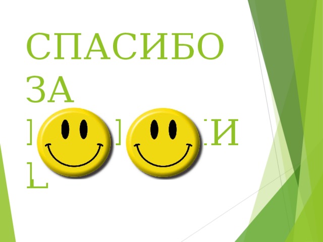 СПАСИБО ЗА ВНИМАНИЕ 