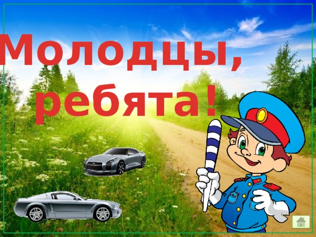 Молодцы, ребята! 