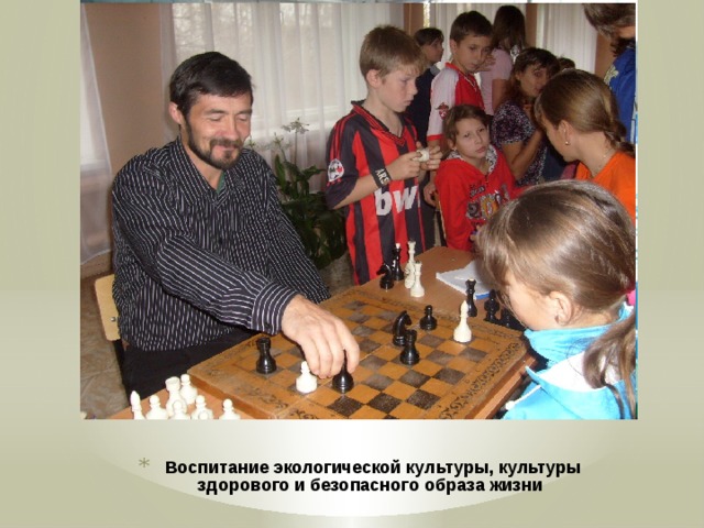 Воспитание экологической культуры, культуры здорового и безопасного образа жизни    