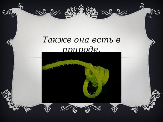 Также она есть в природе. 