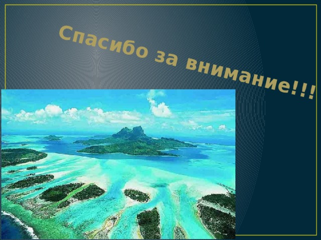Спасибо за внимание!!! 