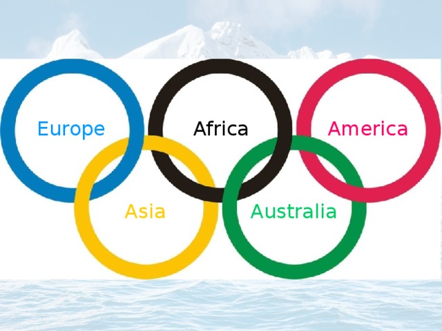 Europe Africa America Asia Australia 