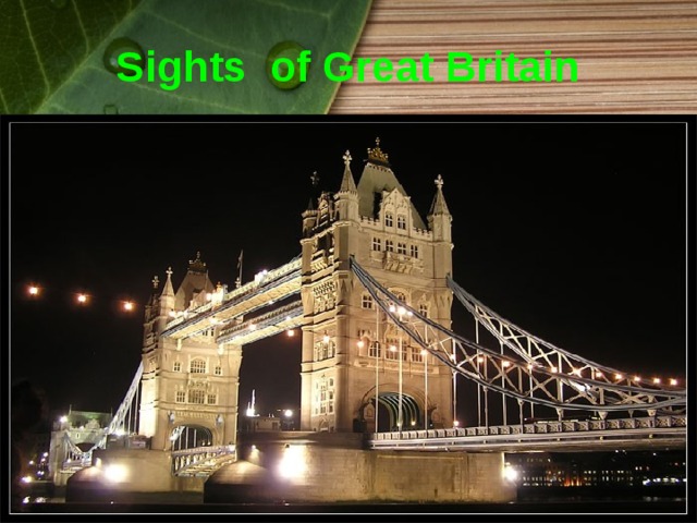 Sights of Great Britain 