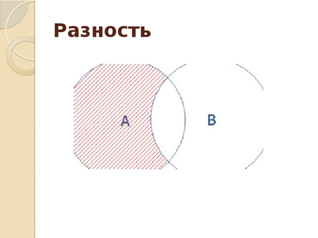 Разность 