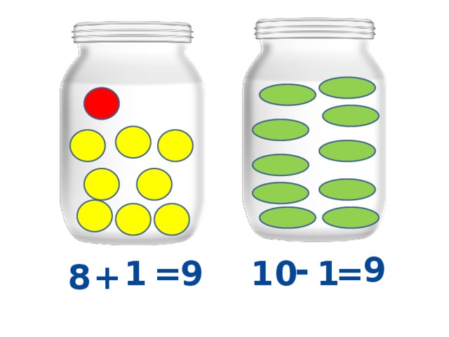 - 9 = 1 10 1 = 9 + 8 