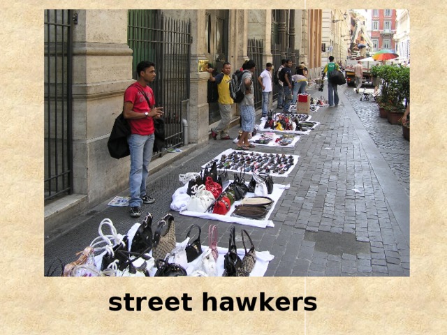 street hawkers 