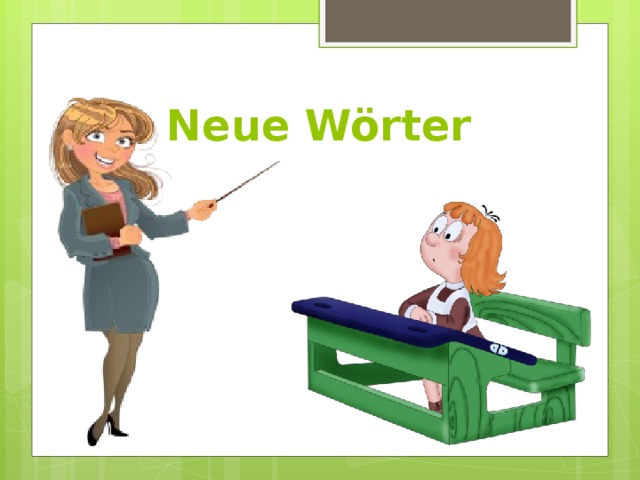 Neue Wörter 