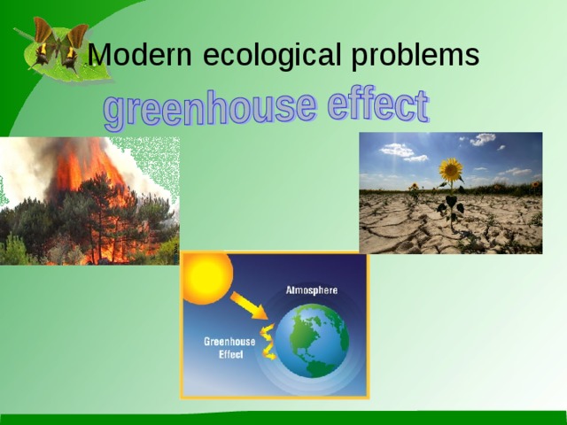 Modern ecological problems 