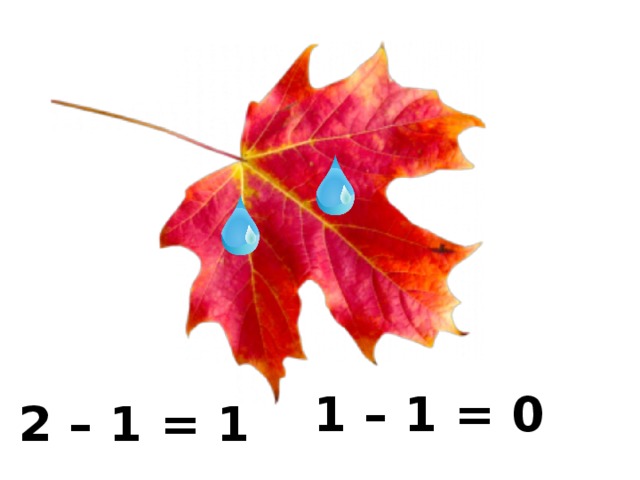 1 – 1 = 0 2 – 1 = 1 