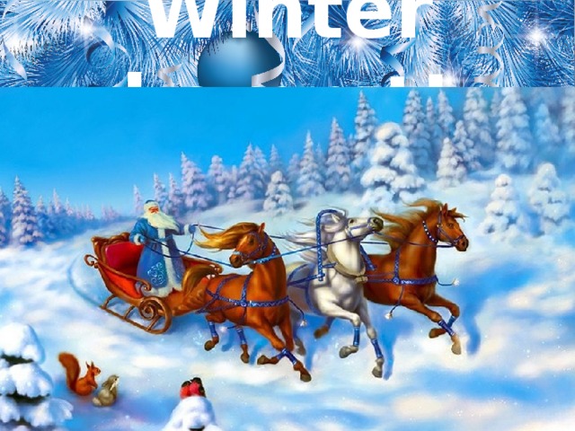 Winter kommt!  