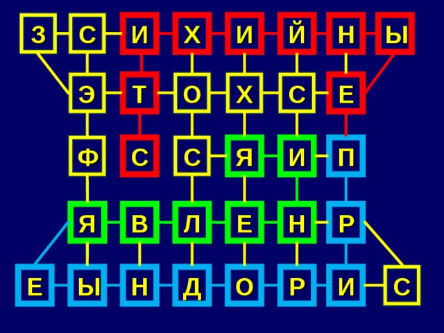 С Ы И Х И Й Н З Е Э О Х С Т Я Ф С И П С Н Л Е Р В Я И Е О Д Н Ы С Р 
