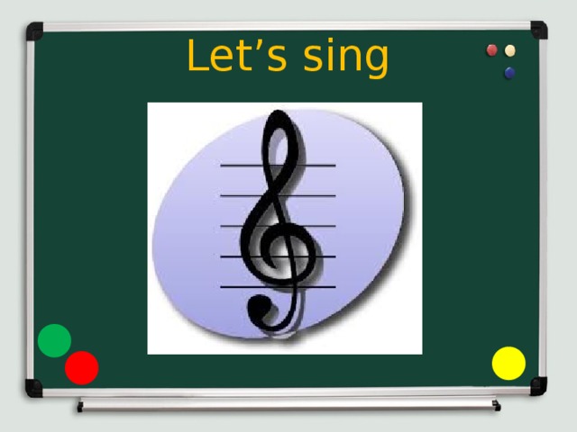 Let’s sing 