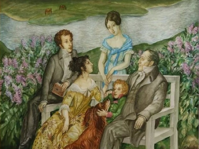 Сергей Львович Пушкин (1770-1838) Надежда Осиповна Пушкина (1775-1836) Семья поэта Сестра Ольга Брат Лев 
