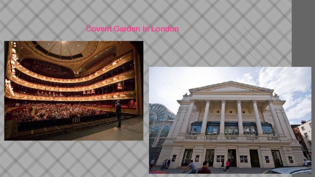 Covent Garden in London 