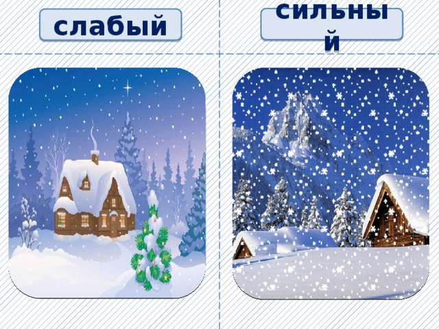 сильный слабый 