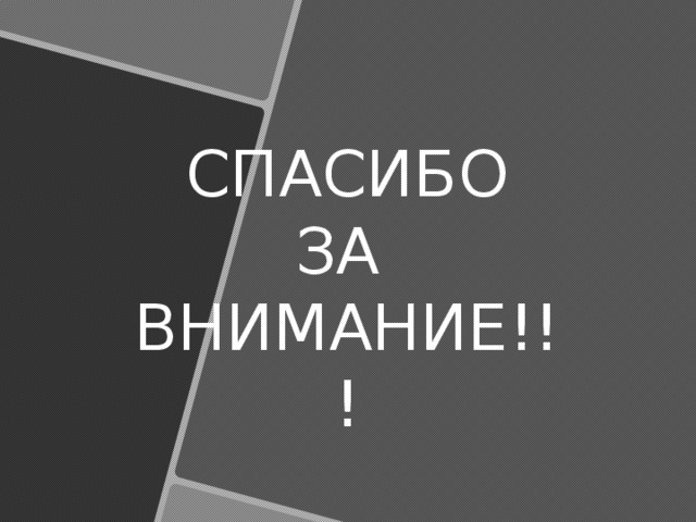 СПАСИБО  ЗА  ВНИМАНИЕ!!! 