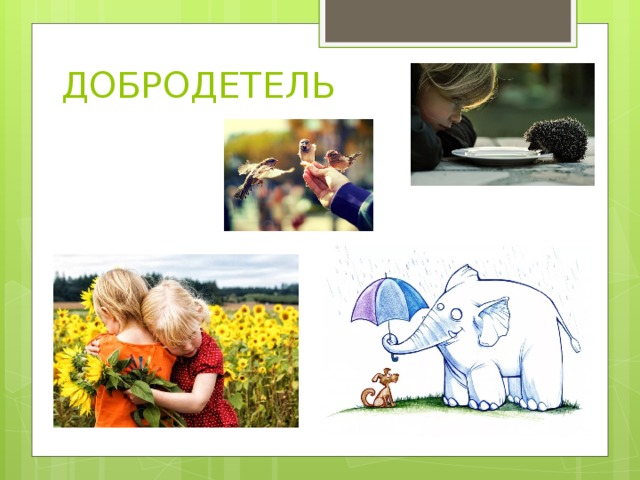 ДОБРОДЕТЕЛЬ 