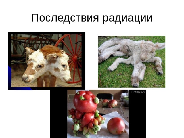 Последствия радиации 