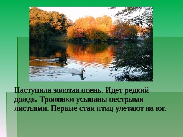 Осень. 