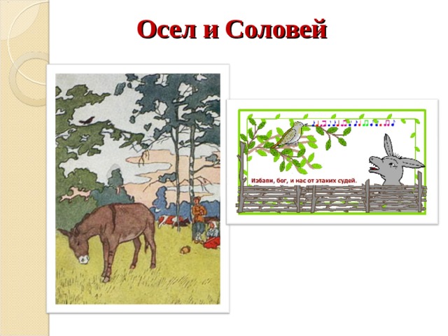 Осел и Соловей 