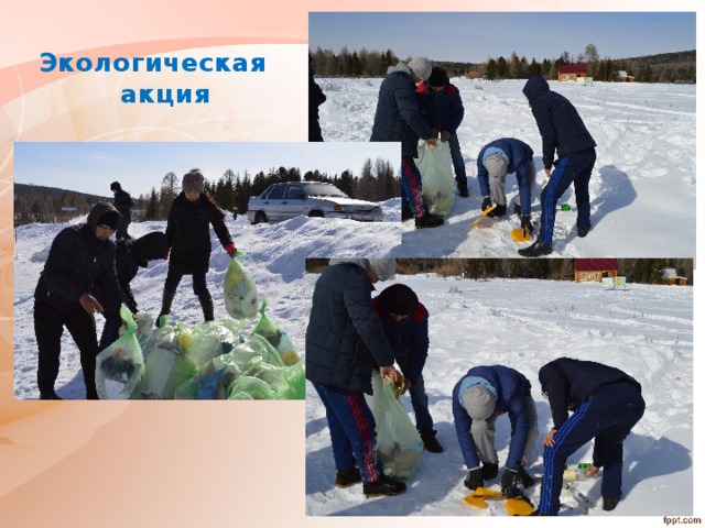 Экологическая  акция 
