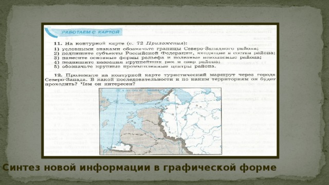  Синтез новой информации в графической форме 