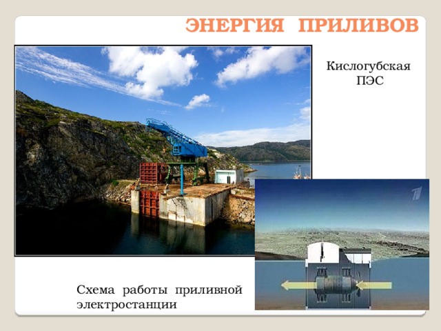Геотермальные ЭС Геотермальная электростанция (ГеоТЭС) — вид электростанций, которые вырабатывают электрическую энергию из тепловой энергии подземных источников (например, гейзеров).  Мутновская  Паужетская Верхне - Мутновская  ГеоЭС . Сегодня на территории Камчатской области действуют три геотермальные электростанции: Паужетская, Верхне-Мутновская и Мутновская ГеоЭС. Суммарная мощность геотермальных электростанций составляет около 80 МВт. 