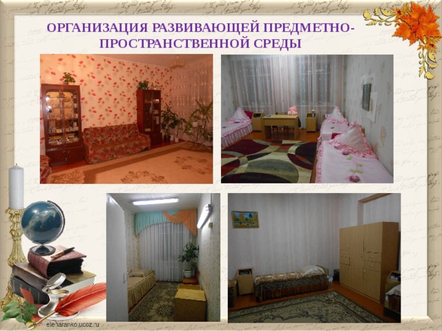 ОРГАНИЗАЦИЯ РАЗВИВАЮЩЕЙ ПРЕДМЕТНО-ПРОСТРАНСТВЕННОЙ СРЕДЫ    